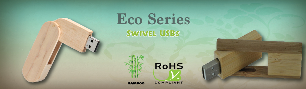 Eco Series - wood usbs